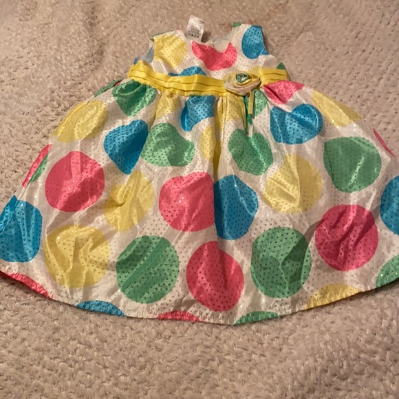 New Horizons Polka Dot Dress 3T - Picture 1 of 6